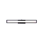 Canarm LVL182A36BK JORI 1-Light 28W Matte Black LED Vanity
