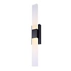 Canarm Farrow LVL291A02BK Matte Black LED Vanity light