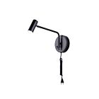 Canarm LWF260A01BK Teo 1-Light 7W Wall Light