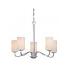 Nuvo Lighting Willow 60-5805 5-Lights Polished Nickel Chandelier