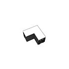 CSC LED AL-L-CON-BK Backlit Connectors For Black Architectural Linear Strip Light