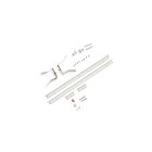CSC LED AL-R-KIT Recessed Kit For 4' White Architectural Linear Strip Light