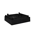 CSC LED KWP-BKPL-SM-BK Black Keystone Backplate For Wall Packs