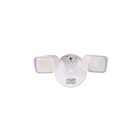 CSC LED SS02-25W-2P-5CCT-WH Matte White Security Light Wattage and CCT Selectable