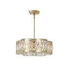 CWI Lighting Nova 9906P16-6-208 Champagne 6 Lights 240W Chandelier