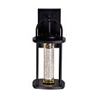 CWI Lighting Greenwood 0407W7-1-101 Black 11W LED Outdoor Wall Lantern