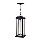 CWI Lighting Blackbridge 0409P6-1-101 Black 1 Light 60W Outdoor Pendant
