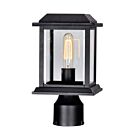 CWI Lighting Blackbridge 0409PT6-1-101 Black 1 Light 60W Outdoor Lantern Head