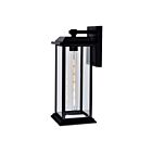 CWI Lighting Blackbridge 0409W8-1-101-A Black 1 Light 60W Outdoor Wall Lantern