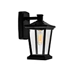 CWI Lighting Leawood 0413W7-1-101 Black 1 Light 60W Outdoor Wall Light