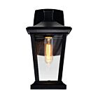 CWI Lighting Leawood 0413W7-1-101 Black 1 Light 60W Outdoor Wall Light