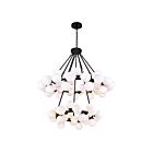CWI Lighting Arya 1020P39-70-101 Black 70 Lights 490W Chandelier