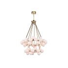 CWI Lighting Arya 1020P39-70-602 Satin Gold 70 Lights 490W Chandelier