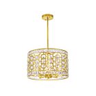 CWI Lighting Belinda 1026P16-4-193 Champagne 4 Lights 240W Chandelier
