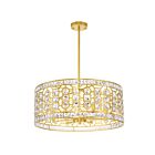 CWI Lighting Belinda 1026P23-6-193 Champagne 6 Lights 360W Chandelier