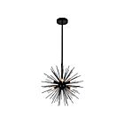 CWI Lighting Savannah 1034P16-6-101 Black 6 Lights 240W Chandelier