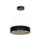 CWI Lighting Rosalina 1040P16-101 Matte Black 26W LED Chandelier