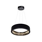 CWI Lighting Rosalina 1040P20-101 Matte Black 35W LED Chandelier