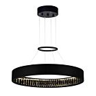 CWI Lighting Rosalina 1040P26-101 Matte Black 45W LED Chandelier