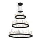 CWI Lighting Juliette 1043P42-3-101 Black 300W LED Chandelier