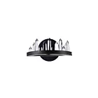 CWI Lighting Juliette 1043W12-101 Black 10W LED Wall Sconce