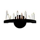 CWI Lighting Juliette 1043W12-101 Black 10W LED Wall Sconce