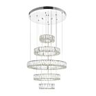 CWI Lighting Madeline 1044P24-601-R-5C Chrome 100W LED Chandelier