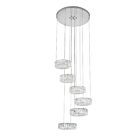 CWI Lighting Madeline 1044P24-601-R-6C Chrome 72W LED Chandelier