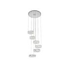 CWI Lighting Madeline 1044P24-601-R-6C Chrome 72W LED Chandelier