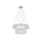 CWI Lighting Madeline 1044P32-601-R-2C-B Chrome 100W LED Chandelier