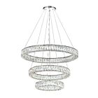 CWI Lighting Madeline 1044P32-601-R-3C Chrome 140W LED Chandelier