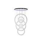 CWI Lighting Celina 1046P34-6-601 Chrome 80W LED Chandelier
