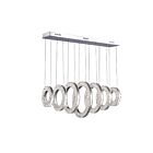 CWI Lighting Celina 1046P37-7-601-RC Chrome 100W LED Chandelier