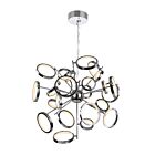 CWI Lighting Colette 1054P31-601 Chrome 95W LED Chandelier