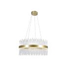 CWI Lighting Genevieve 1063P24-169 Antique Brass 50W LED Chandelier