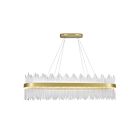 CWI Lighting Genevieve 1063P47-169-RC Antique Brass 85W LED Chandelier