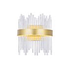 CWI Lighting Genevieve 1063W12-169 Antique Brass 12W LED Wall Sconce