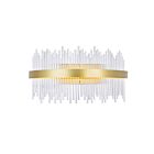 CWI Lighting Genevieve 1063W24-169 Antique Brass 24W LED Wall Sconce