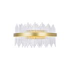 CWI Lighting Genevieve 1063W32-169 Antique Brass 30W LED Wall Sconce