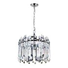 CWI Lighting Henrietta 1065P16-4-601 Chrome 4 Lights 240W Chandelier