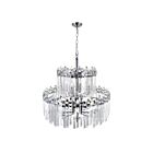 CWI Lighting Henrietta 1065P28-12-601 Chrome 12 Lights 720W Chandelier