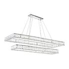 CWI Lighting Felicity 1084P52-601-RC-2C Chrome 150W LED Chandelier