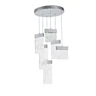 CWI Lighting Carolina 1090P16-6-269 Pewter 50W LED Chandelier