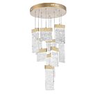 CWI Lighting Carolina 1090P20-10-620 Gold Leaf 85W LED Chandelier