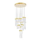 CWI Lighting Carolina 1090P20-10-620 Gold Leaf 85W LED Chandelier