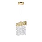 CWI Lighting Carolina 1090P6-1-620 Gold Leaf 6.5W LED Pendant