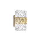 CWI Lighting Carolina 1090W5-1-620 Gold Leaf 10W LED Wall Sconce