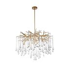 CWI Lighting Anita 1094P26-6-620 Gold Leaf 6 Lights 240W Chandelier