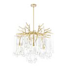 CWI Lighting Anita 1094P26-6-620 Gold Leaf 6 Lights 240W Chandelier