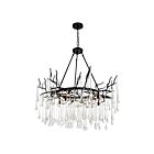 CWI Lighting Anita 1094P43-12-101 Black 12 Lights 480W Chandelier